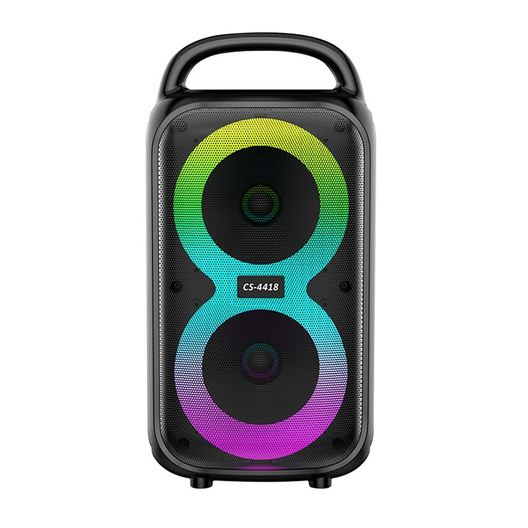 CS-3311 RGB Light Outdoor Portable Square Dance Subwoofer Stereo Wireless Speaker